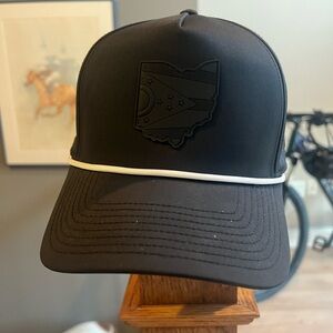 Black Ohio baseball hat